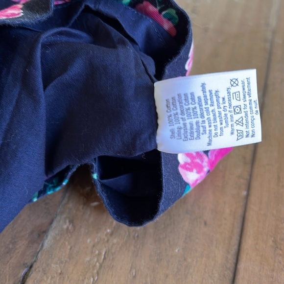 Janie and Jack navy rose dress - Picture 7 of 7